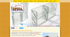 Desktop Screenshot of nivalcoberturas.com.br